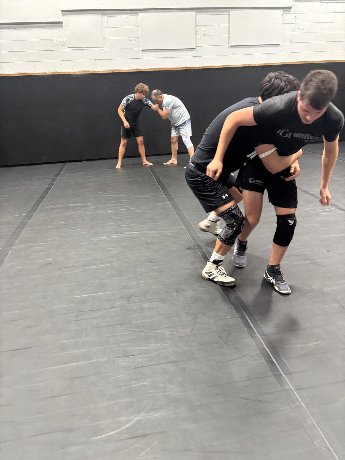 Wrestling clinch sparring at United Grappling Club